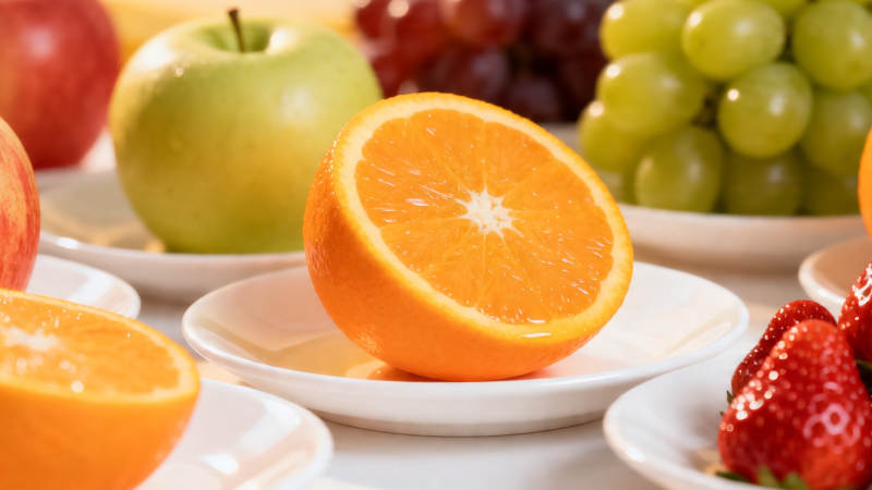 新鲜水果拼盘 色彩缤纷诱人图片