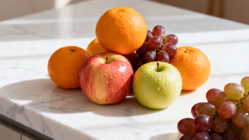 鲜果堆叠 色彩诱人图片