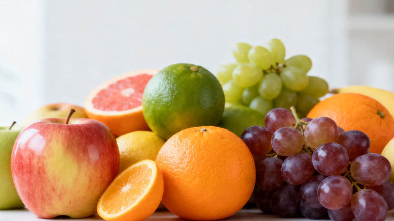 新鲜水果大集合 色彩缤纷诱人图片