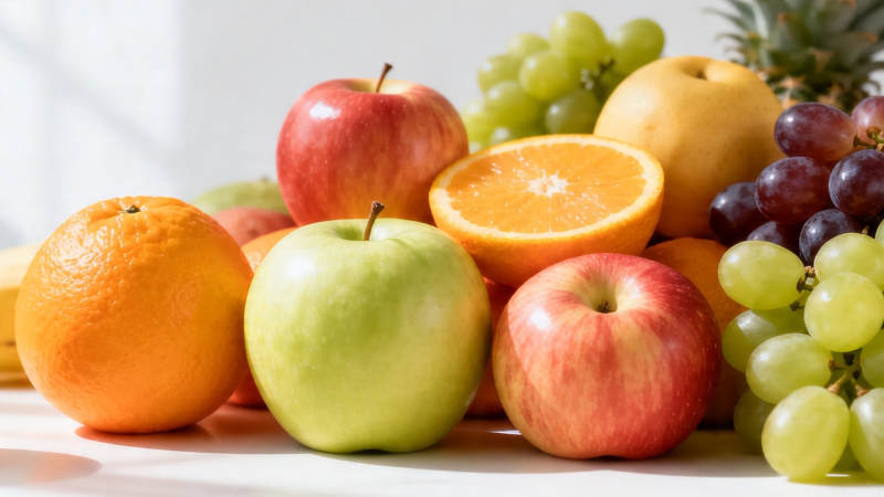 新鲜水果拼盘 色彩缤纷诱人图片