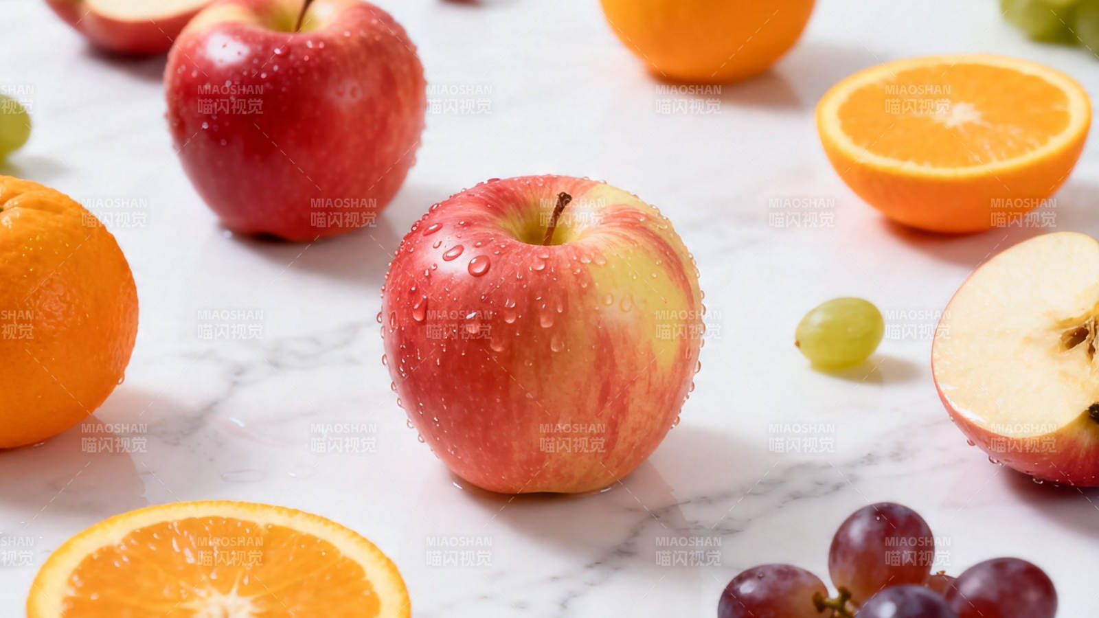 鲜果水珠 清新诱人图片