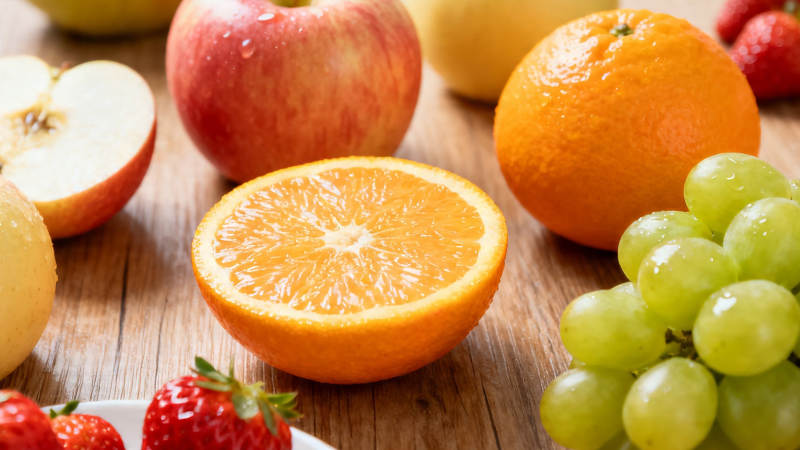 新鲜水果拼盘 色彩缤纷诱人图片