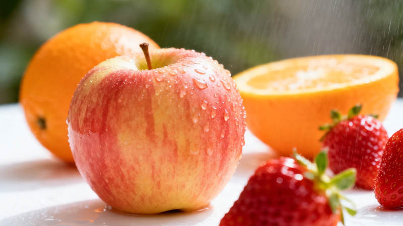 鲜果水珠 清新诱人图片