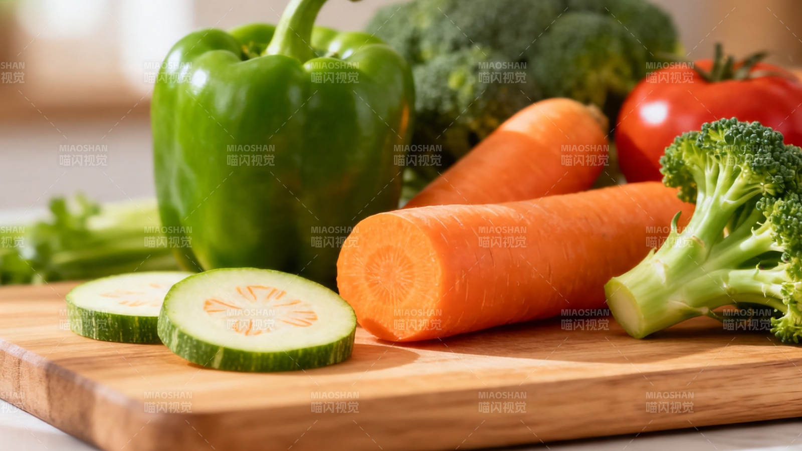 新鲜蔬菜摆盘 健康美味图片