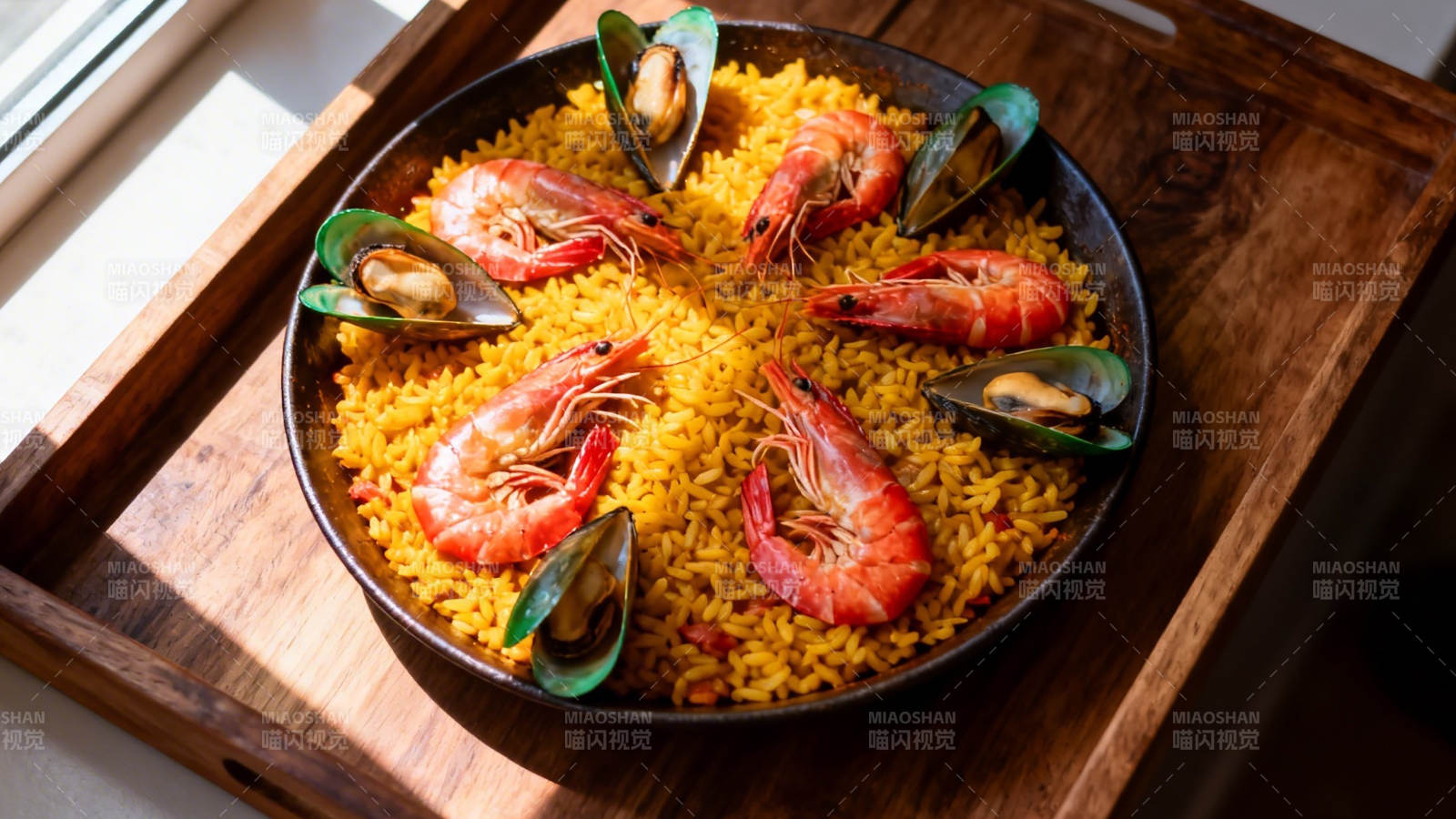 海鲜烩饭 色香味俱全图片