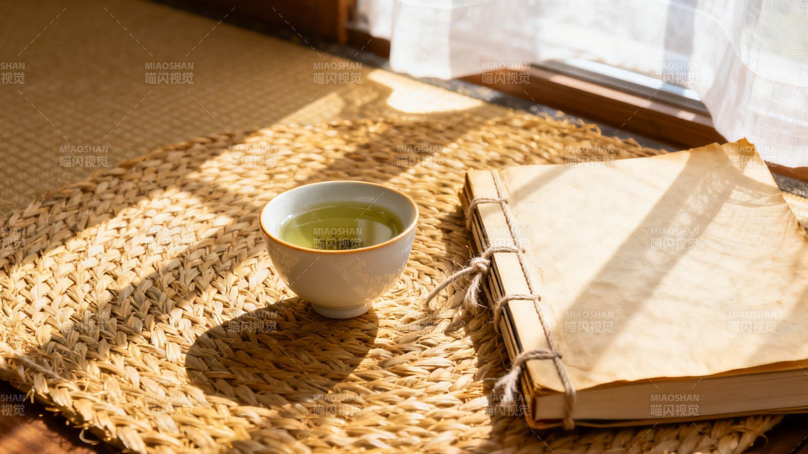 阳光茶席 静读时光图片