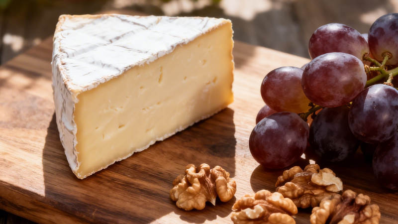 奶酪葡萄核桃拼盘图片