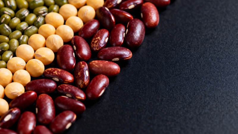 三色豆拼盘 营养又美观图片