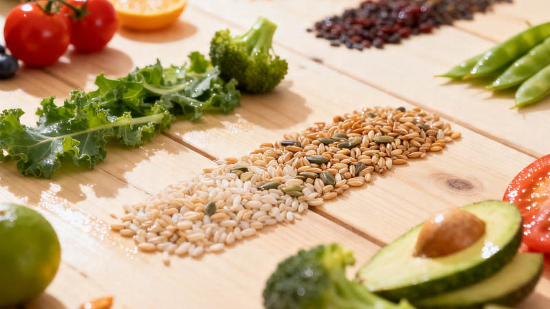 健康食材拼盘 营养均衡搭配图片