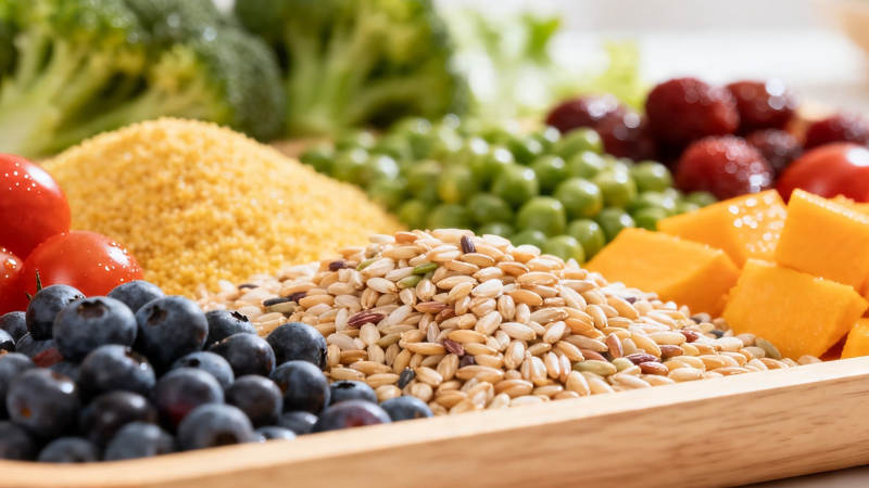 五谷果蔬营养拼盘图片