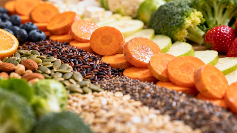 多彩健康食材拼盘图片