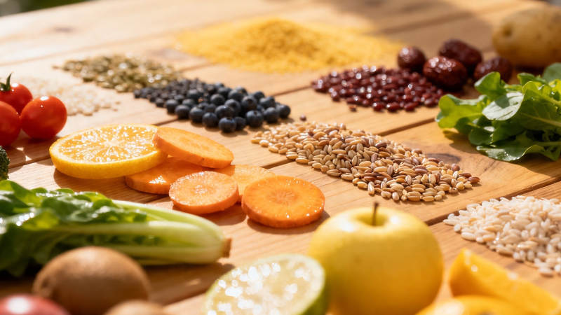 五谷蔬果 健康之源图片