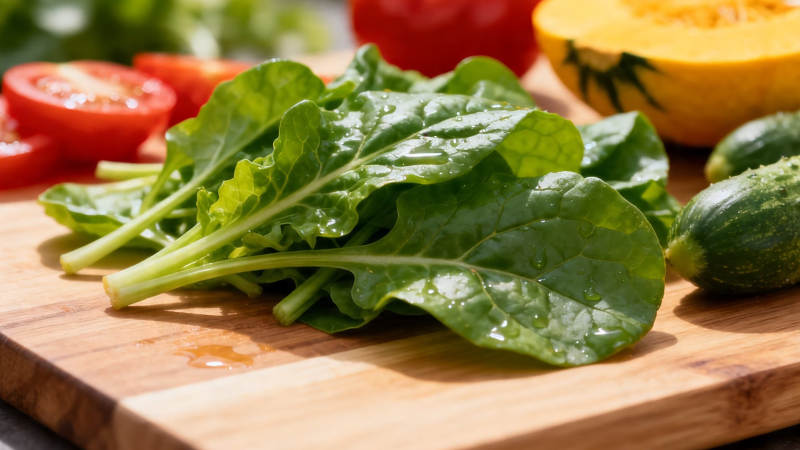 新鲜蔬菜摆盘 健康美味图片