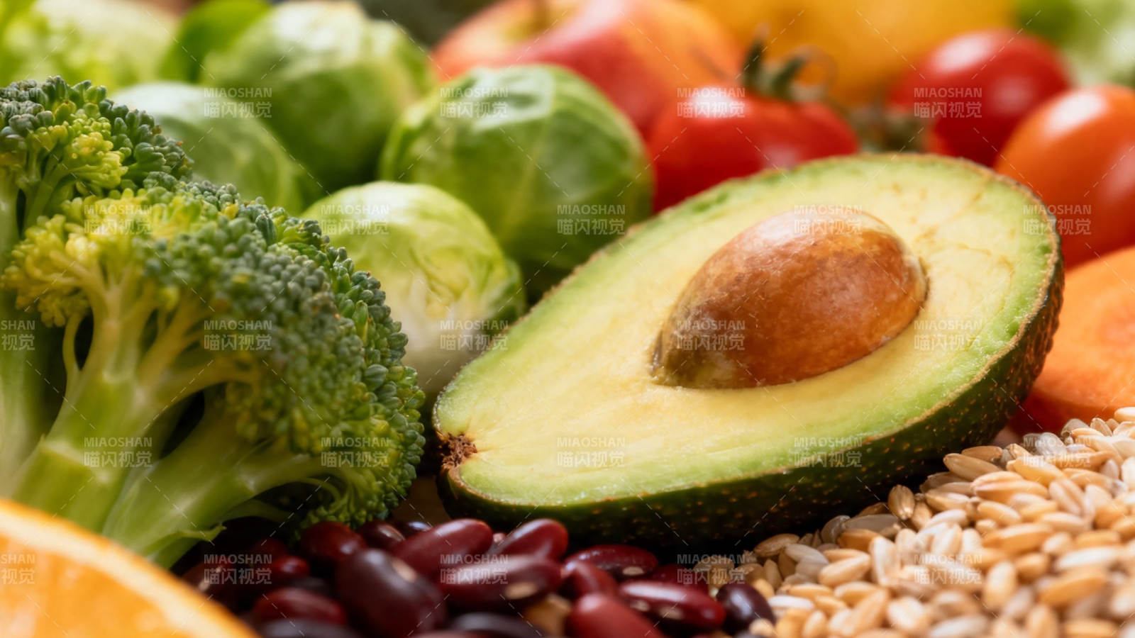 健康蔬果谷物大集合图片