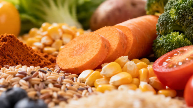 多彩蔬果谷物 健康饮食之源图片