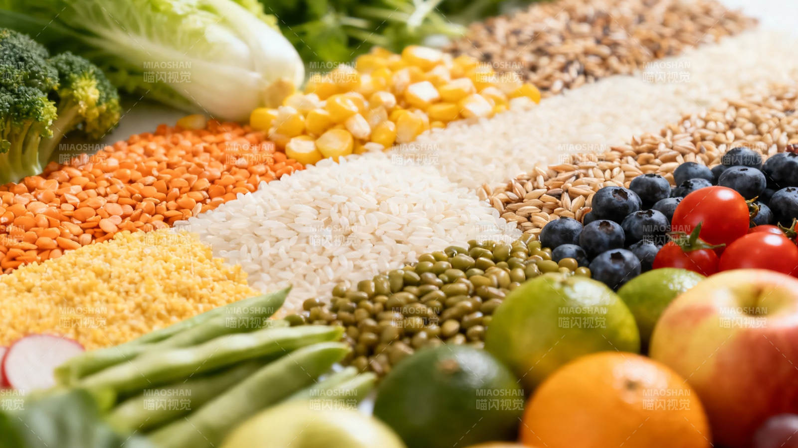 五谷蔬果营养全图片