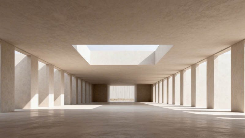 光之廊 极简空间美学图片