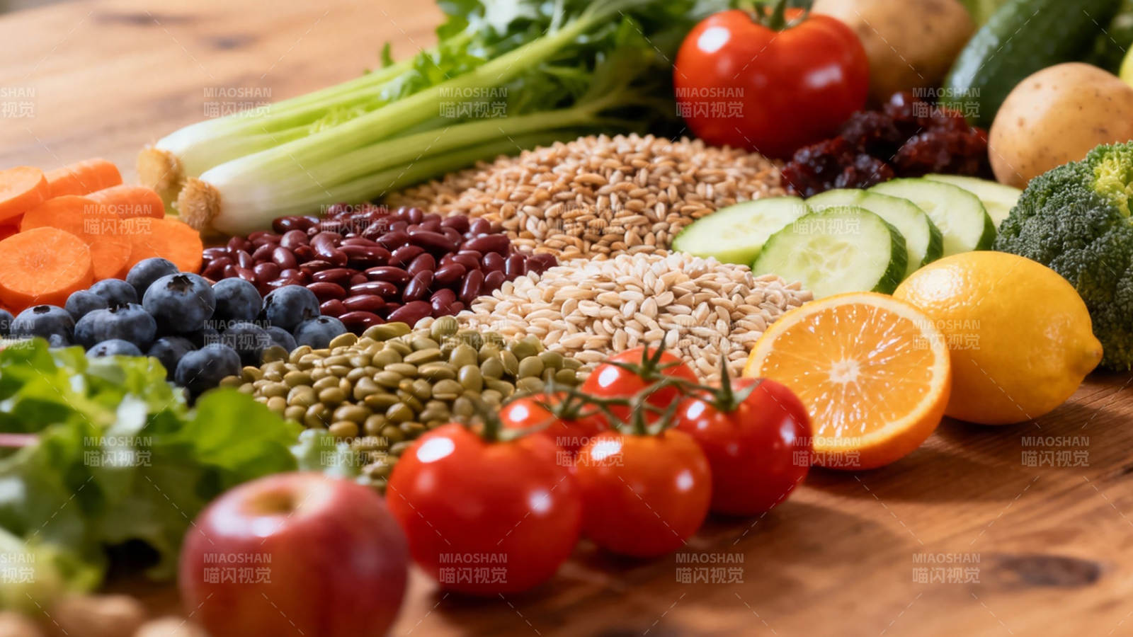 健康蔬果谷物大集合图片