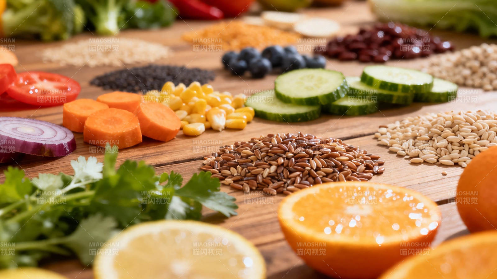 健康食材大集合 营养满满图片