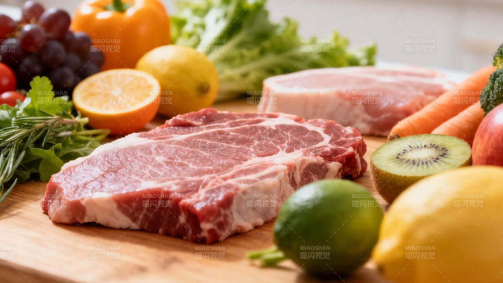 肉果鲜蔬 营养均衡搭配图片