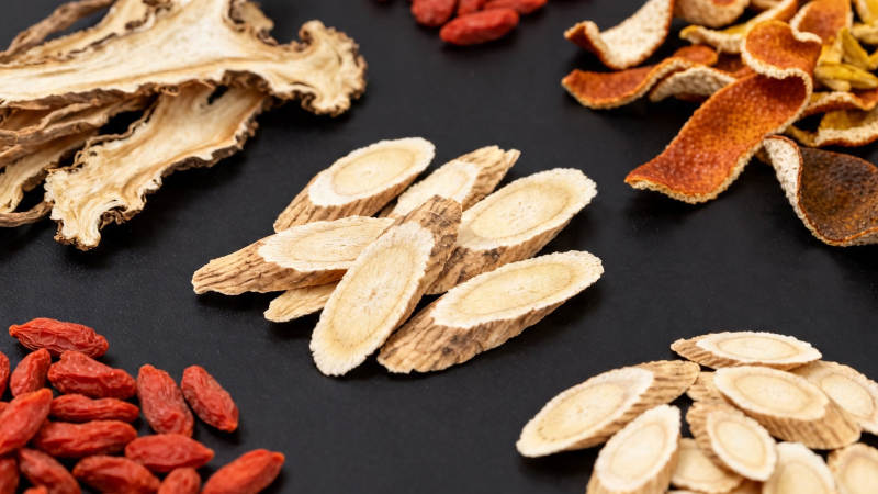 中药材拼盘 枸杞黄芪陈皮图片