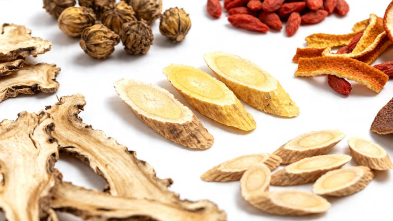 中药材拼盘 滋补养生精选图片