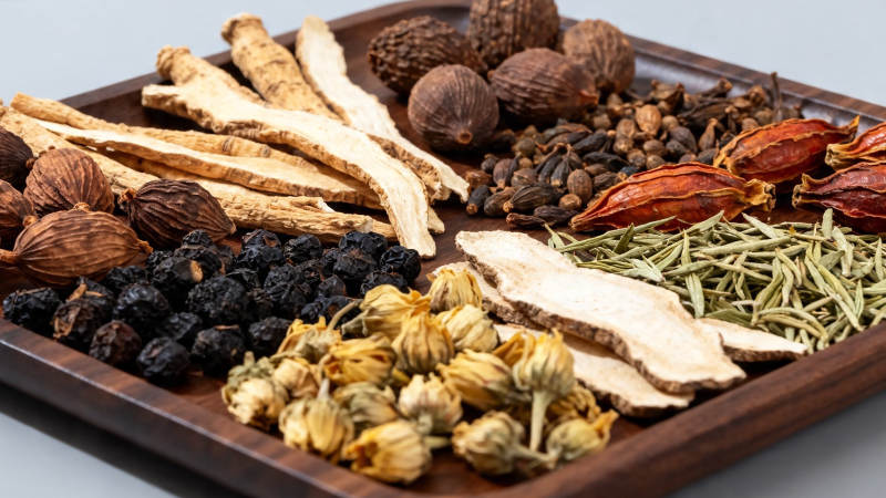 中药材拼盘 养生必备原料图片