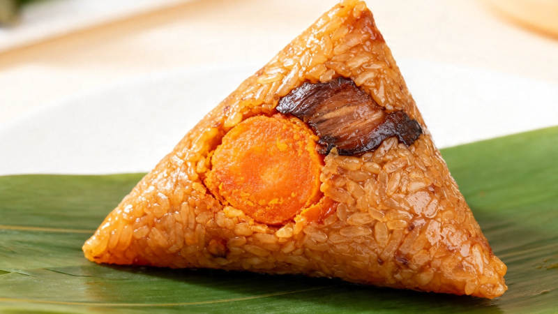 蛋黄肉粽 香糯诱人图片