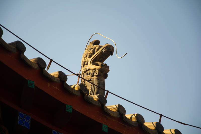 屋脊龙吻 古建神韵图片