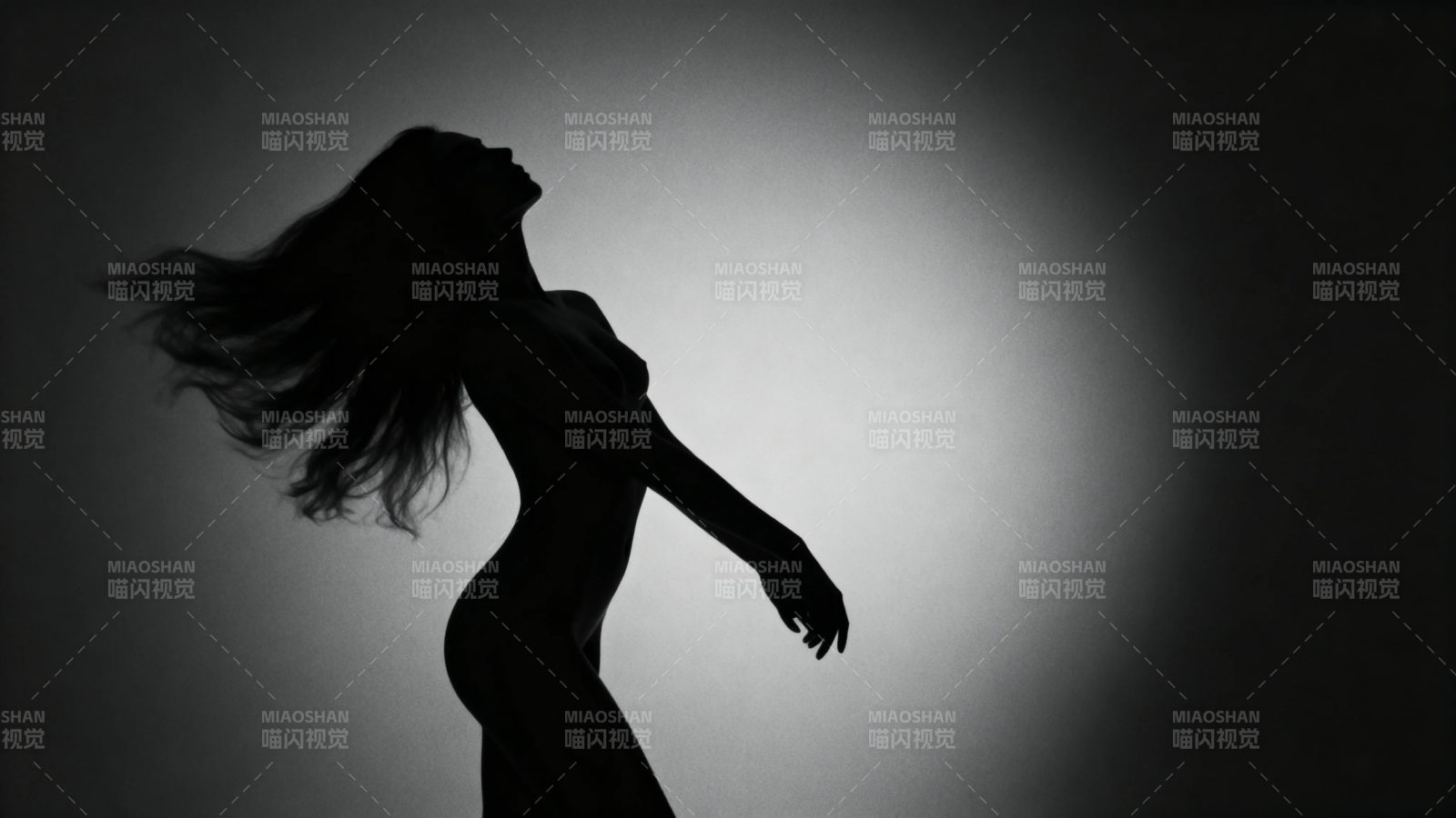 舞动剪影 光影魅惑图片