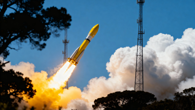 火箭升空 烈焰冲天图片