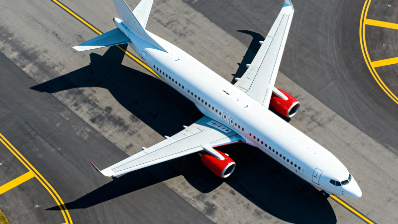 白机红引擎 停机坪俯瞰图图片