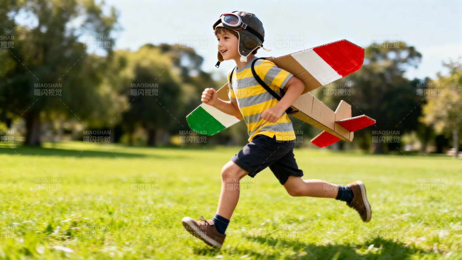 小小飞行员 梦想起飞图片