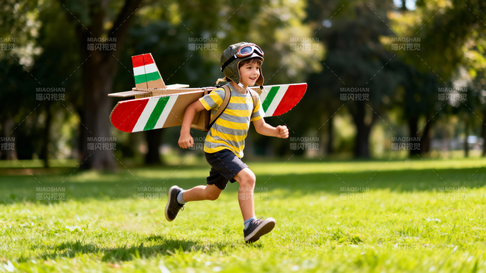 小小飞行员 梦想起飞图片