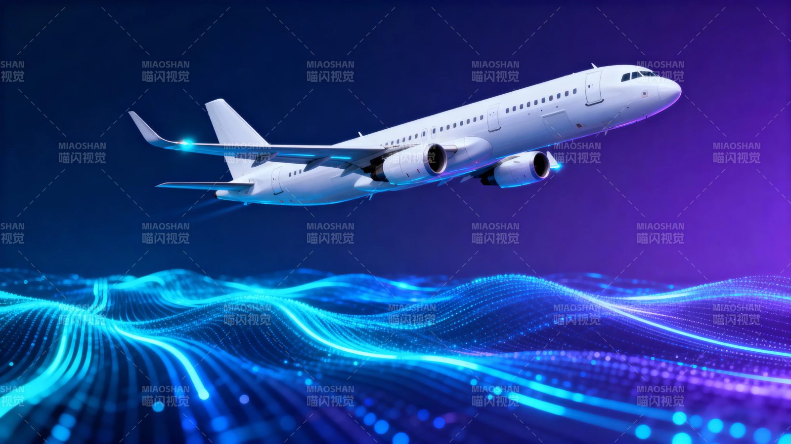 智飞未来 数字浪潮上的客机图片