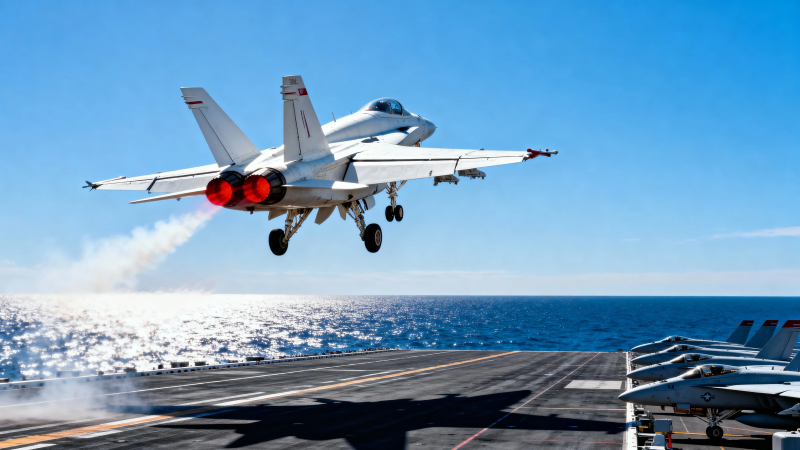 舰载机起飞瞬间图片