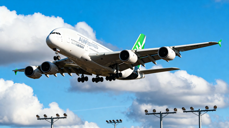 空客A起飞瞬间图片