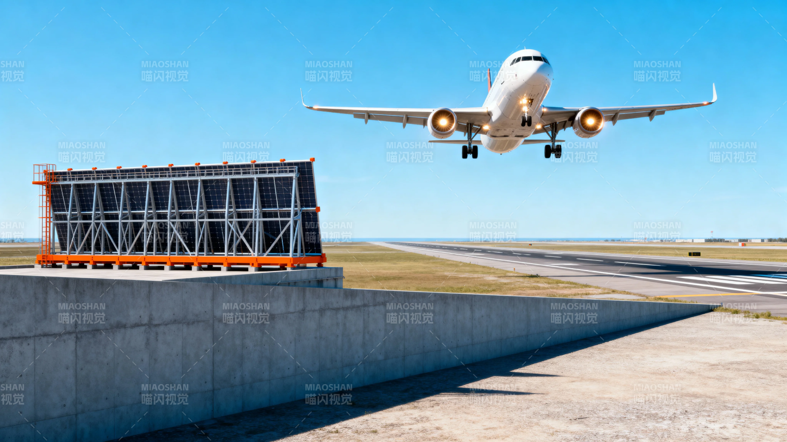 飞机降落 雷达护航图片