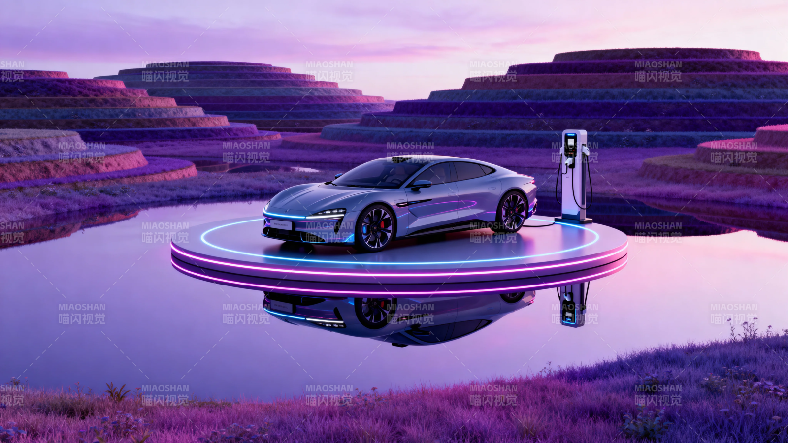 紫境浮台 智电未来车图片