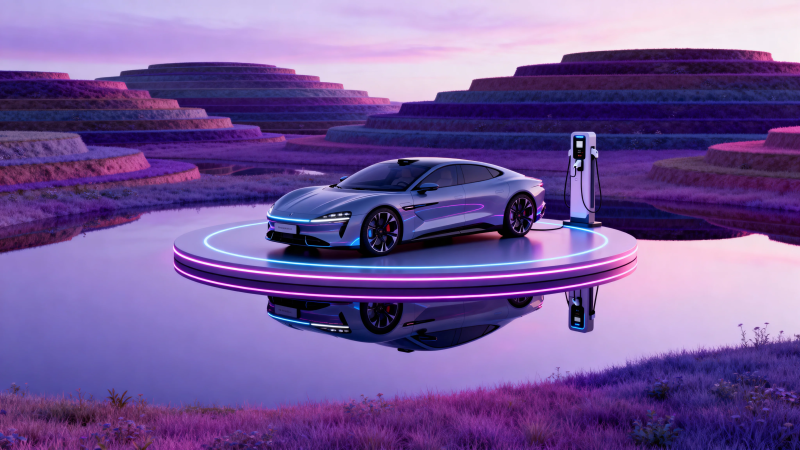 紫境浮台 智电未来车图片