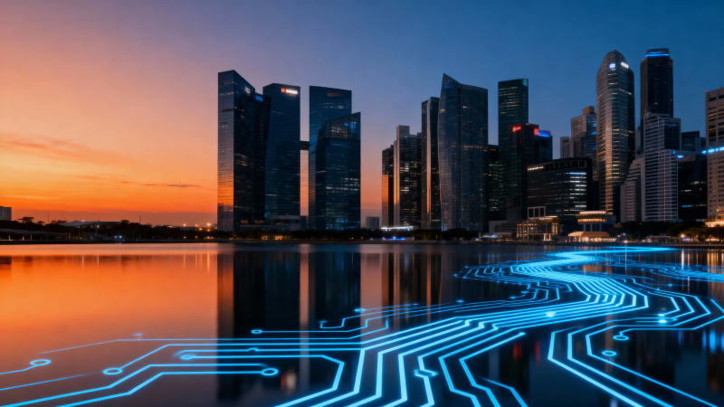 数字城市 未来之光图片