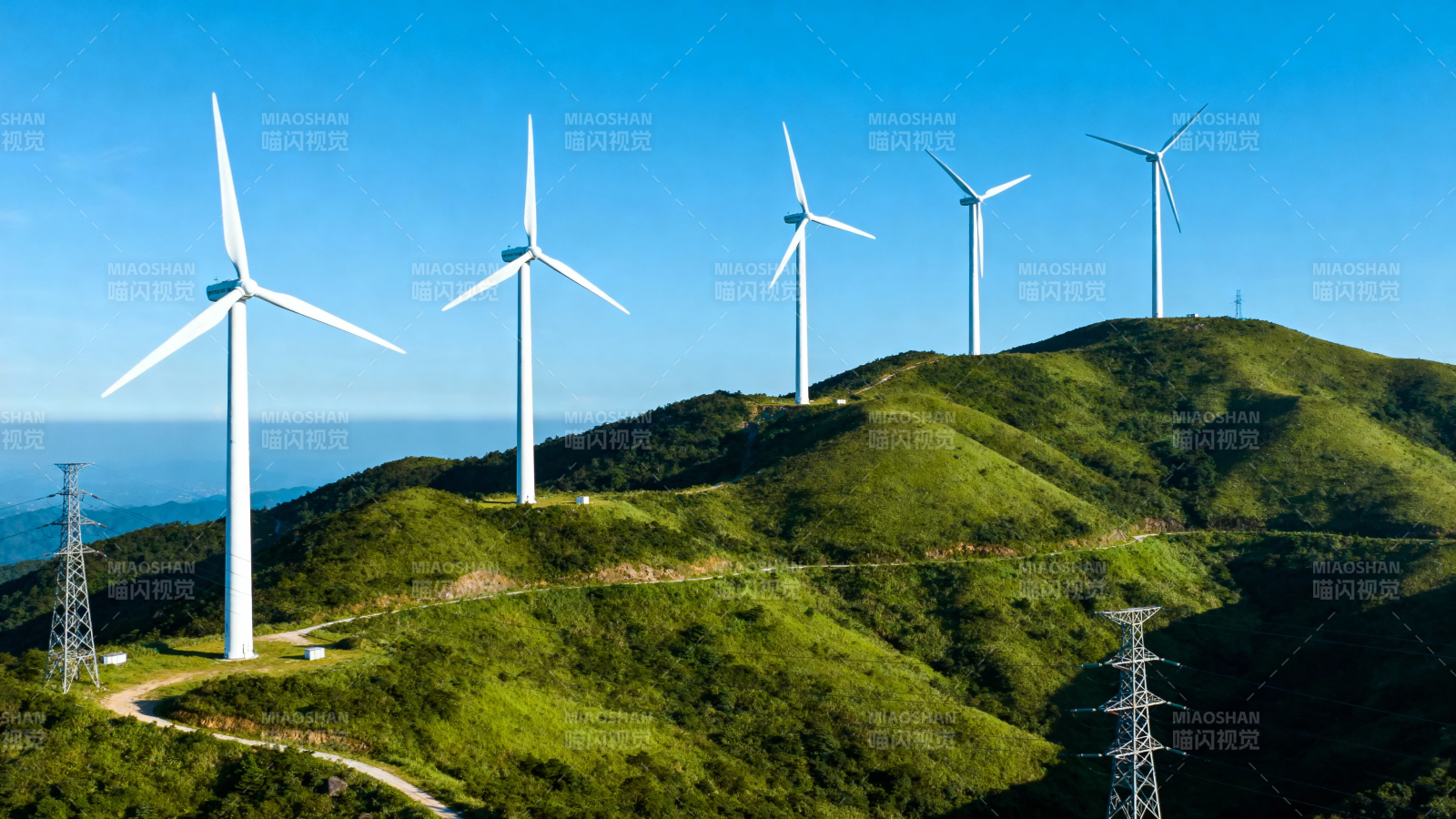青山风电 绿能未来图片