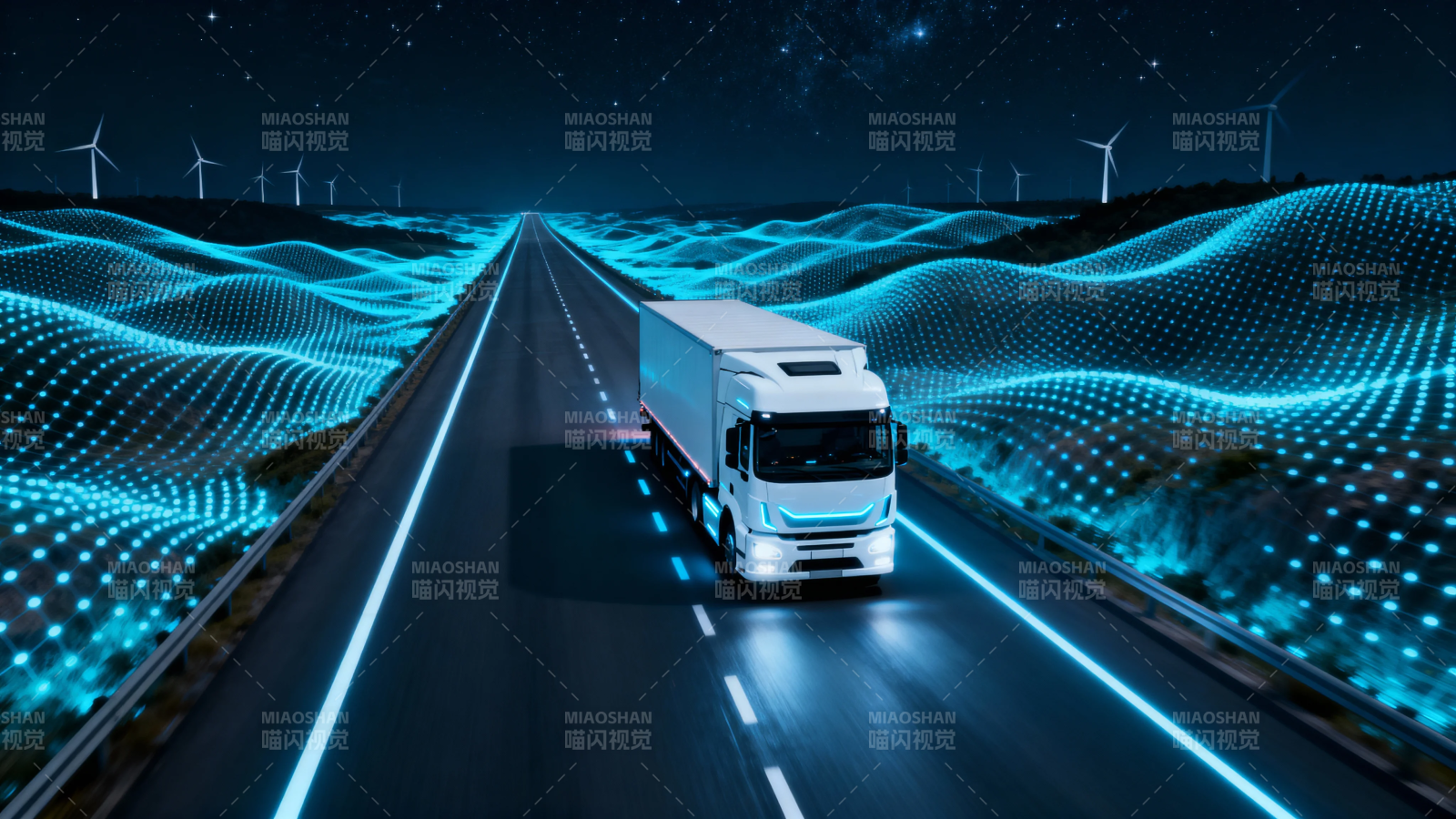 智卡夜行 光路通未来图片