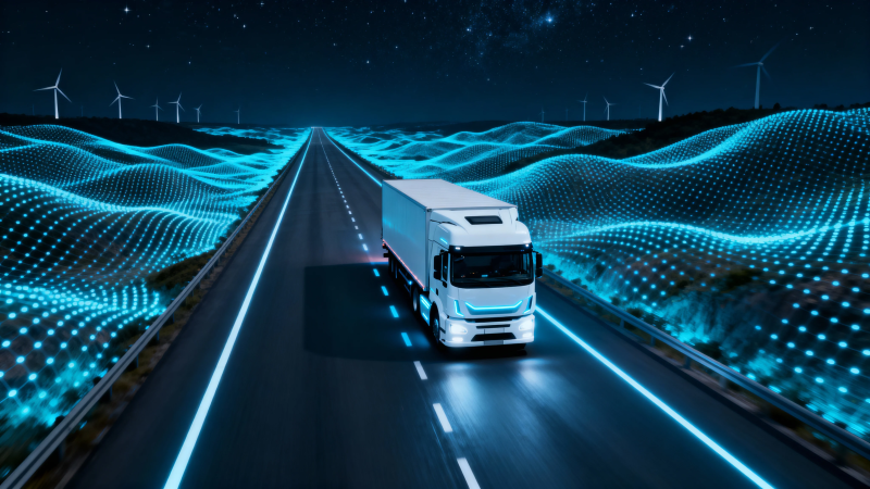 智卡夜行 光路通未来图片