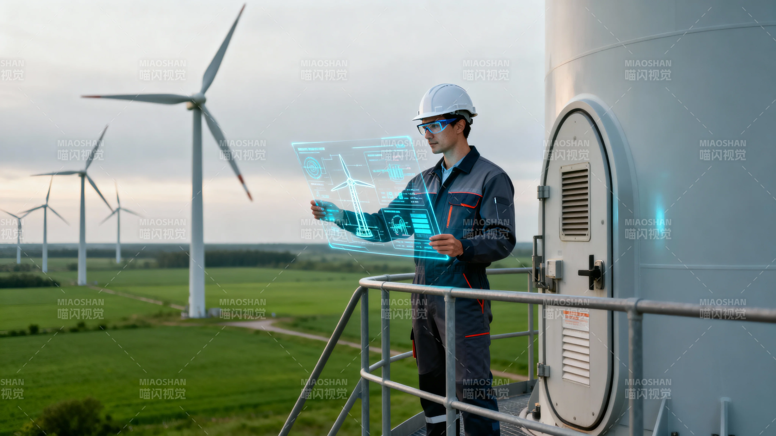 风电场智能运维工程师图片