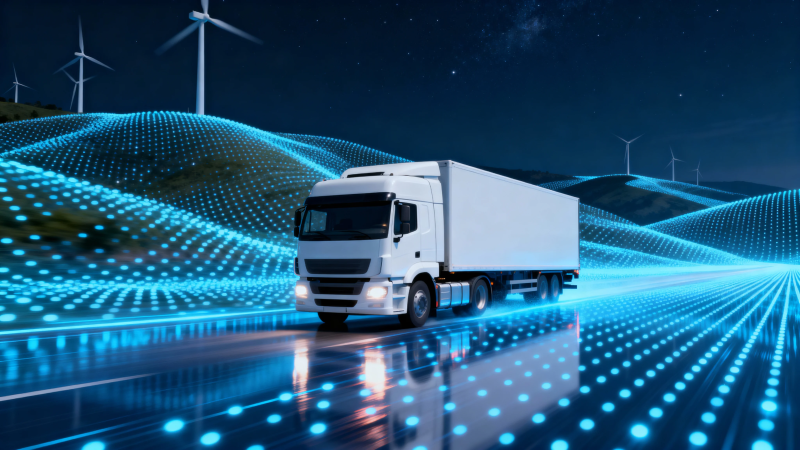 智运未来 卡车驰骋数字之路图片