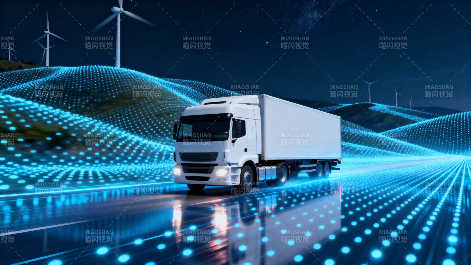 智运未来 卡车驰骋数字之路图片