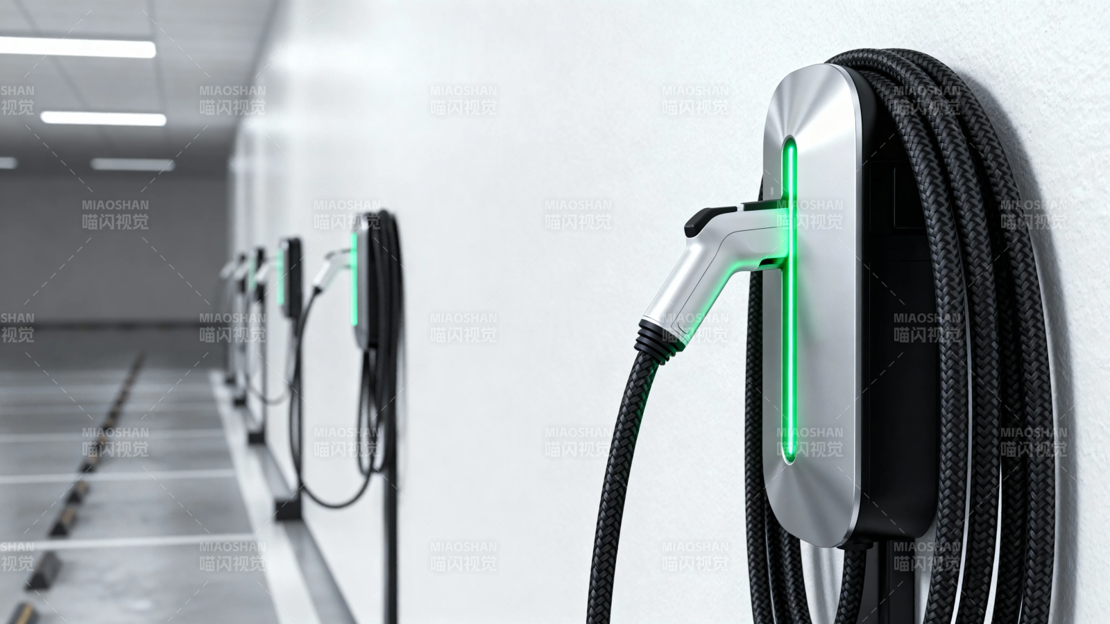 电动车充电桩走廊图片