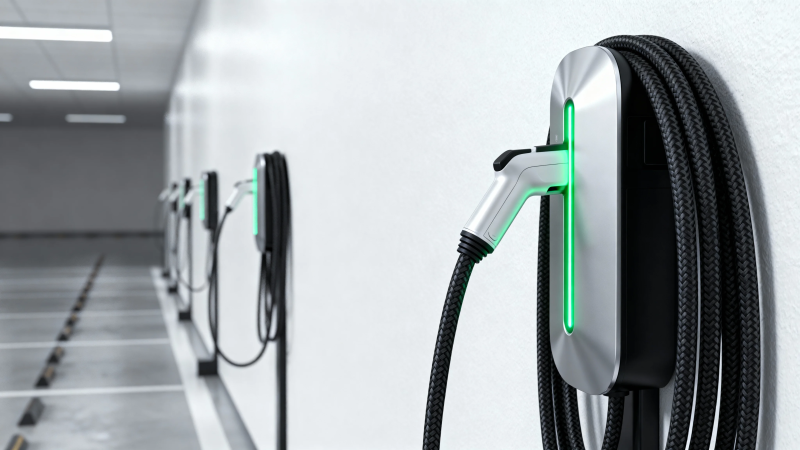 电动车充电桩走廊图片