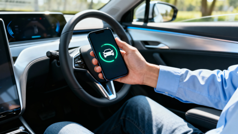 手机控车 智能出行新体验图片